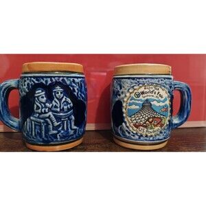 Set of  Vintage World's Fair Expo (1974) Spokane, Wash. -Mini Beer Stein/Mug